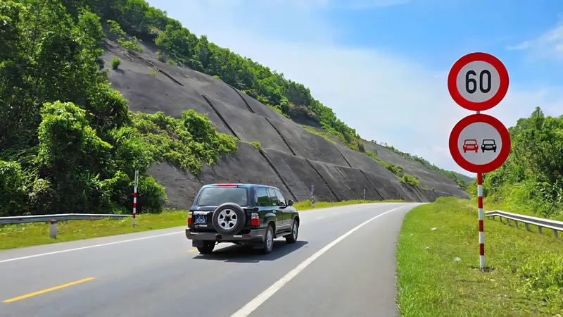Tuyến cao tốc La Sơn - Hòa Liên hiện tại