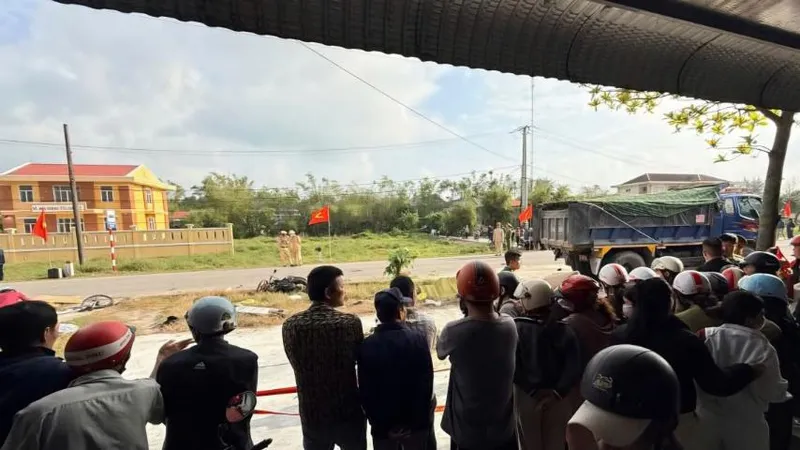 Hiện trường vụ tai nạn