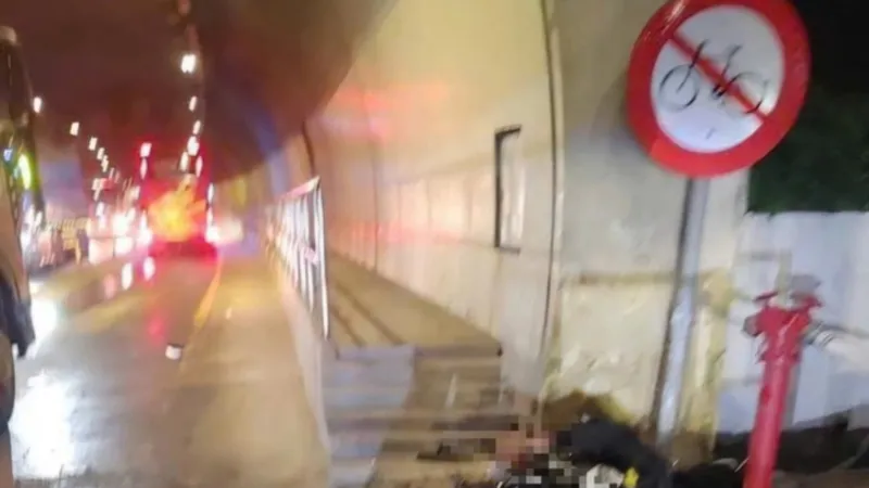 Hiện trường vụ tai nạn