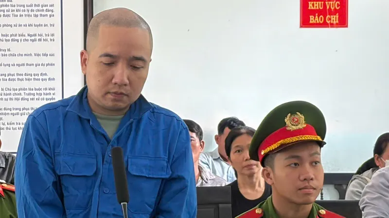Võ Nguyễn Hoàng Nguyên tại phiên tòa