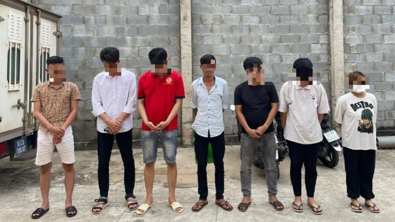Các đội tượng tại cơ quan công an
