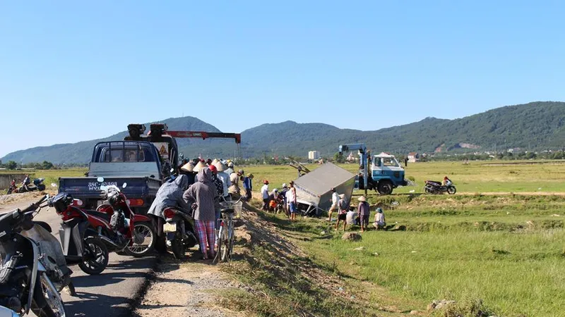 Hiện trường vụ tai nạn