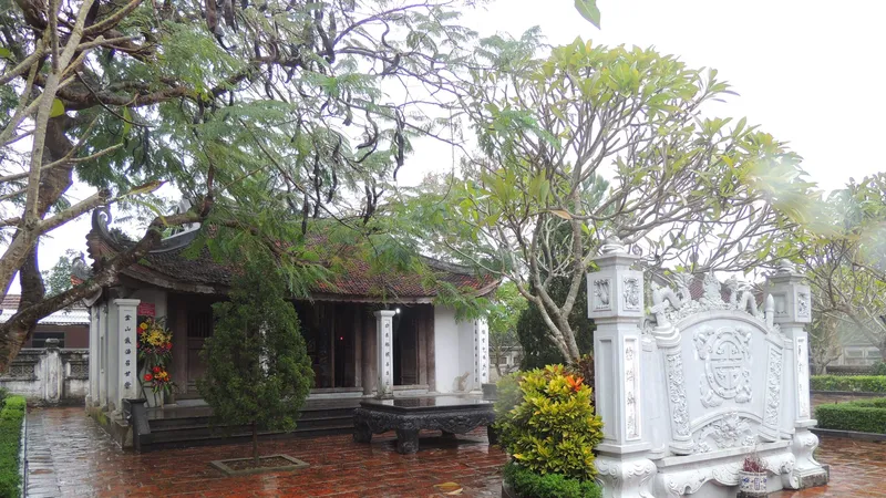 Khu di tích Nguyễn Công Trứ tại huyện Nghi Xuân, tỉnh Hà Tĩnh