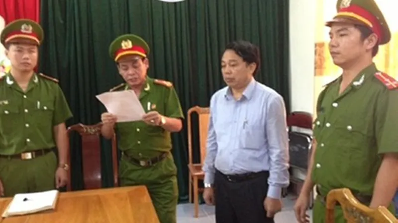 Ông Nguyễn Văn Bổng thời điểm bị khởi tố năm 2015