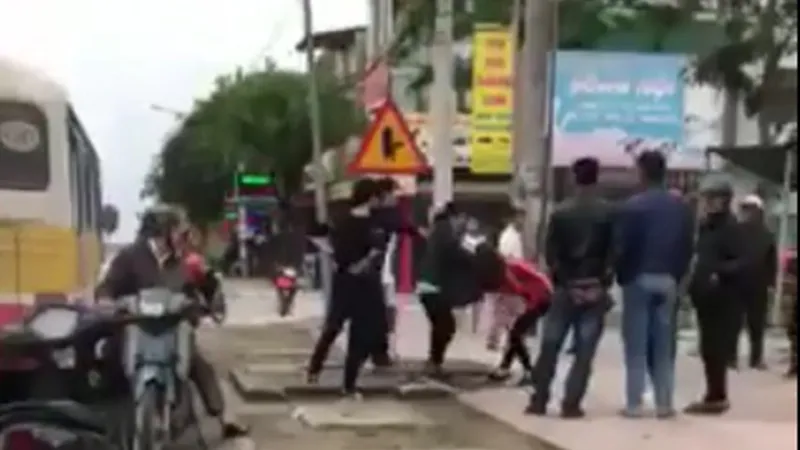 Hiện trường xảy ra vụ việc