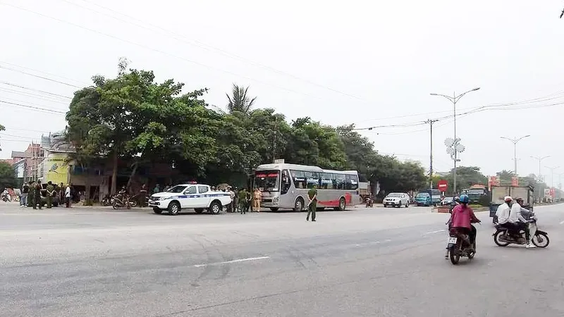 Hiện trường xảy ra vụ việc