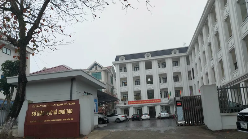 Sở Giáo dục và Đào tạo tỉnh Hà Tĩnh 