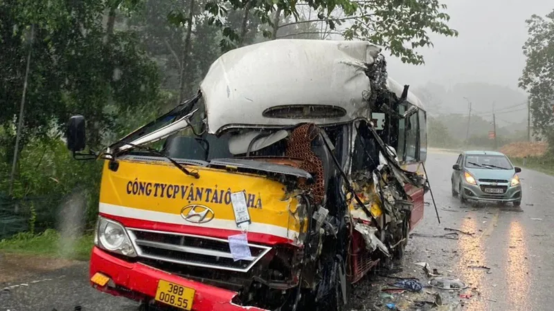 Hiện trường vụ tai nạn