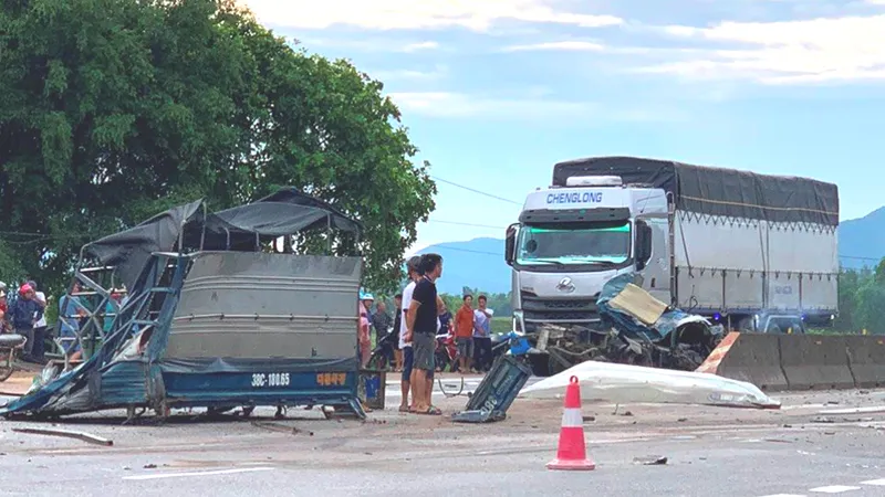 Hiện trường vụ tai nạn 