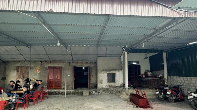 Ngôi nhà nơi xảy ra vụ việc 