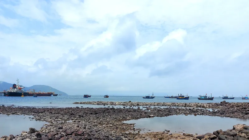 Khu vực vùng biển xã Kỳ Lợi, thị xã Kỳ Anh, tỉnh Hà Tĩnh