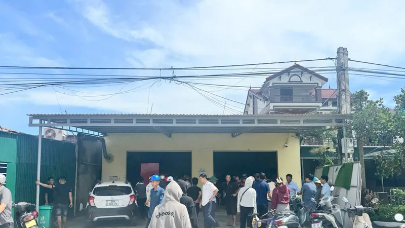 Ngôi nhà nới xảy ra vụ việc