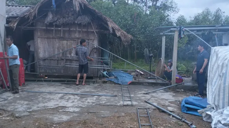 Gia đình và địa phương chuẩn bị lễ mai táng cho nạn nhân