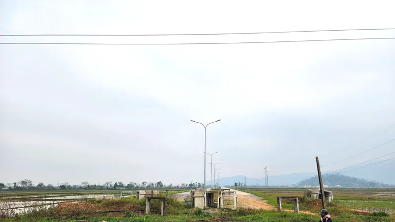 Dự án đường vành đai thị xã Hồng Lĩnh bị cụt, chưa đấu nối vào tuyến quốc lộ 8