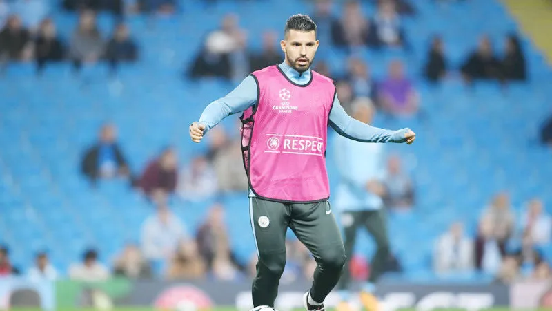 Sergio Aguero gặp rắc rối chỉ 2 ngày sau trận Champions League thất vọng. Ảnh: Getty Images