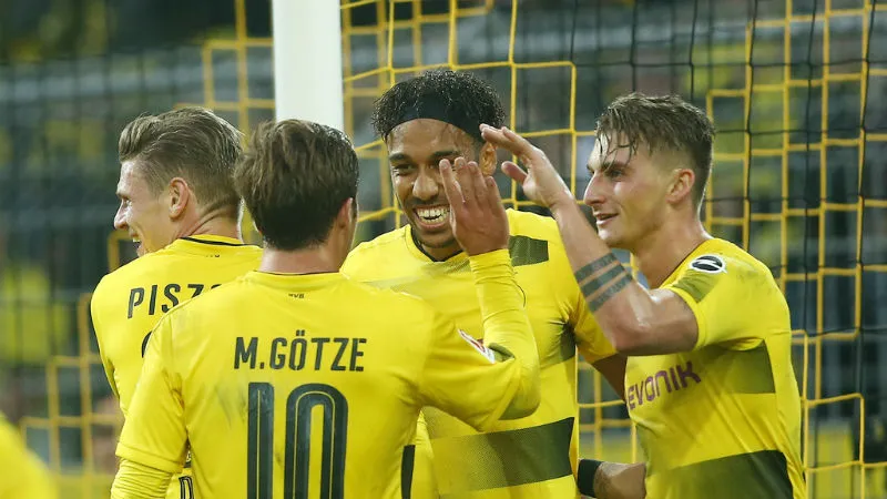 Dortmund hy vọng sẽ tiếp tục kéo dài thêm niềm vui chiến thắng tại Bundesliga. Ảnh: Getty Images
