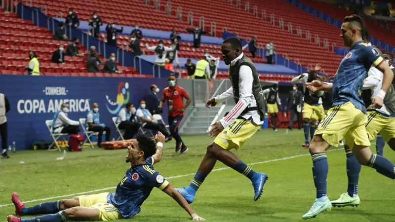 Luis Diaz với màn trình diễn ấn tượng giúp Colombia thắng phút cuối. 