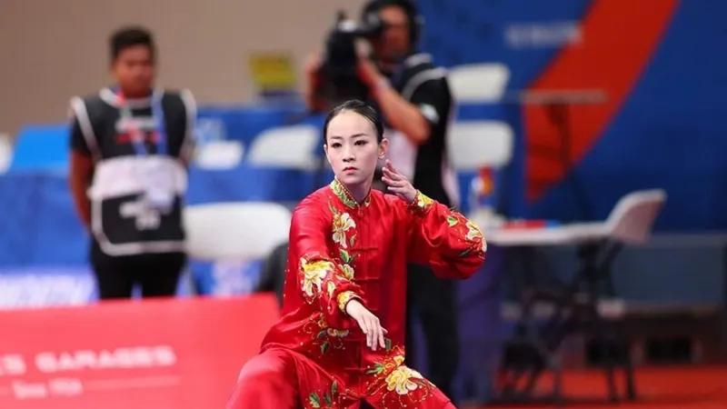 Đội tuyển wushu Việt Nam quyết tâm giành trên 5 HCV trong kỳ SEA Games 31 trên sân nhà năm nay. 