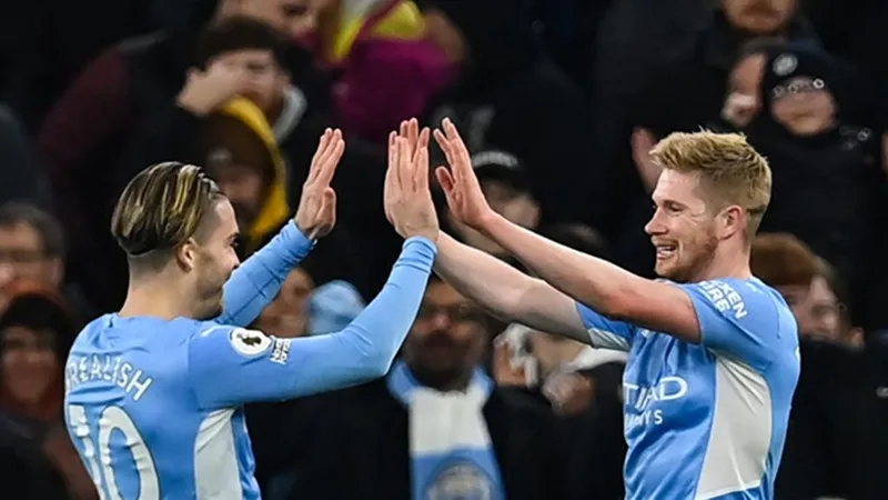 Kevin De Bruyne tiếp tục truyền cảm hứng cho Man.City. Ảnh: Getty Images