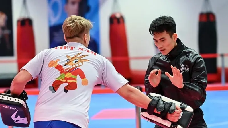 VĐV pencak silat Việt Nam giành 9 HCV tại giải. Ảnh: S.TIMES