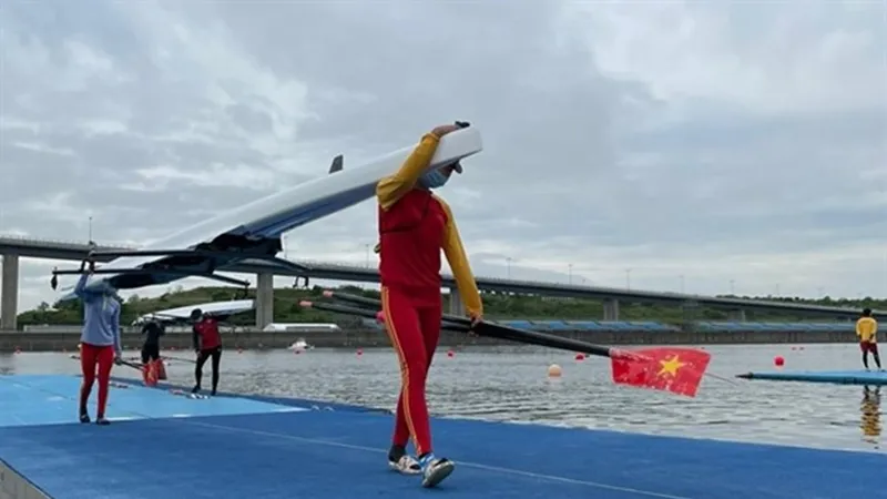 Rowing Việt Nam sẽ sớm có trang thiết bị trong tháng này. Ảnh: A.R