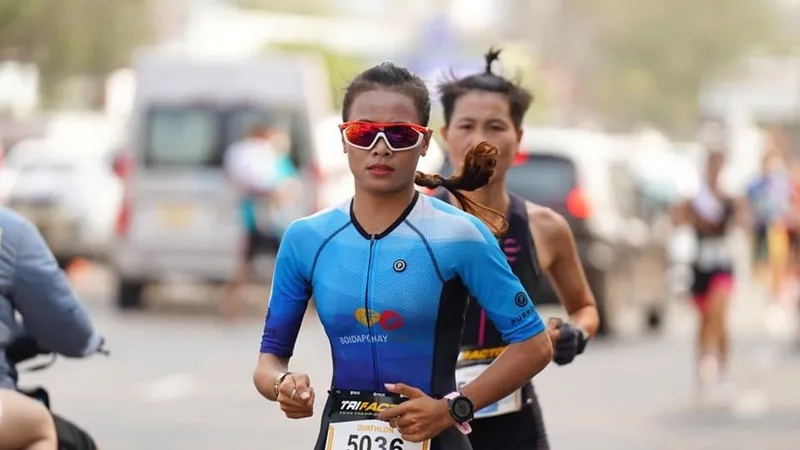 Nguyễn Thị Phương Trinh đặt quyết tâm cao tại SEA Games 31. Ảnh: tri-factor2022