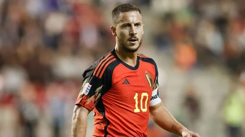 Eden Hazard được thúc đẩy tinh thần khi trở về cùng tuyển Bỉ.