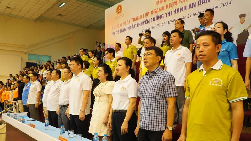 Khai mạc hội thao liên ngành Kiểm sát - Thi hành án TPHCM