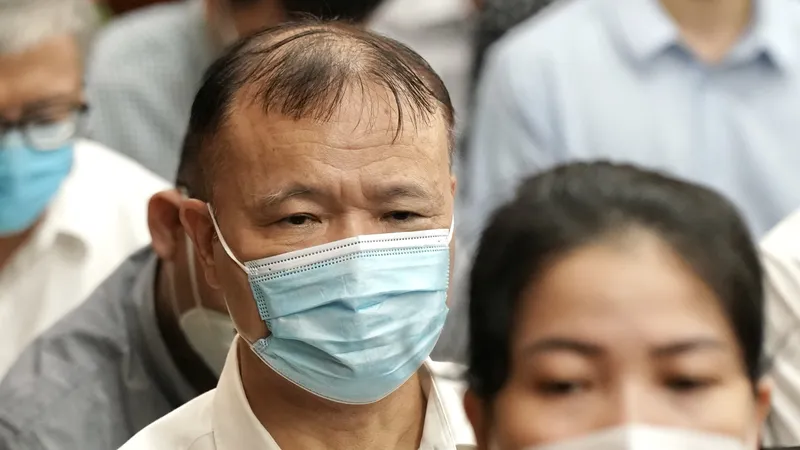 Bị cáo Đỗ Thắng Hải, cựu Thứ trưởng Bộ Công Thương. Ảnh: HOÀNG HÙNG