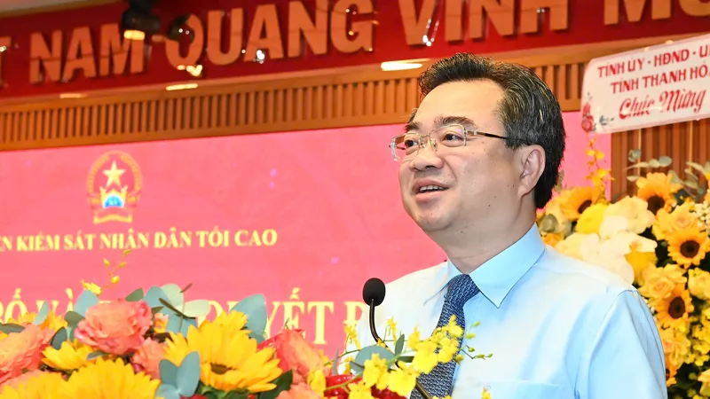 Đồng chí Nguyễn Thanh Nghị, Ủy viên Trung ương Đảng, Phó Bí thư Thường trực Thành ủy TPHCM. Ảnh: VIỆT DŨNG