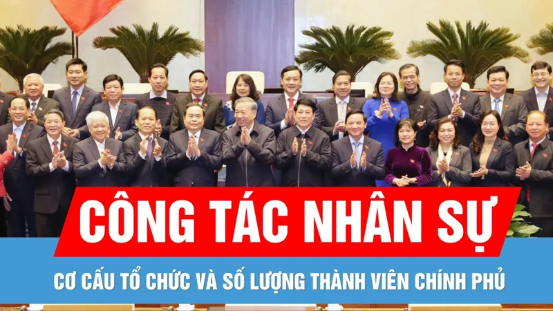 Thủ tướng trình Quốc hội cơ cấu tổ chức và số lượng thành viên Chính phủ