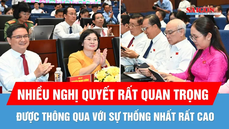 Kỳ họp thứ 2 HĐND TPHCM khóa X, nhiệm kỳ 2021-2026: Nhanh chóng đưa các nghị quyết vào cuộc sống