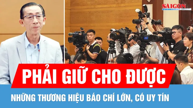 Đại biểu Trần Hoàng Ngân: Phải giữ cho được những thương hiệu báo chí lớn, có uy tín