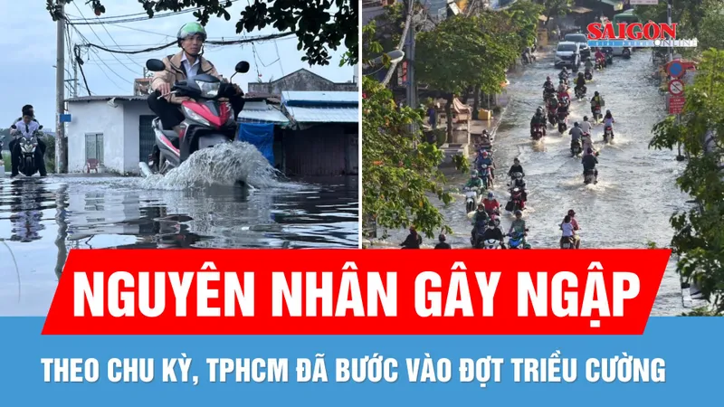 Sở Xây dựng TPHCM nêu giải pháp ứng phó với triều cường