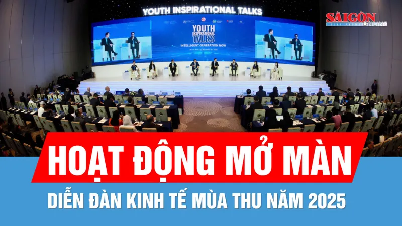 Hơn 500 trí thức trẻ và nhà lãnh đạo toàn cầu đối thoại tại Diễn đàn Kinh tế mùa thu 2025