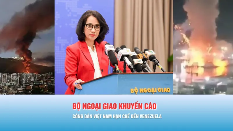 Podcast bản tin trưa 4-1: Bộ Ngoại giao khuyến cáo công dân Việt Nam hạn chế đến Venezuela