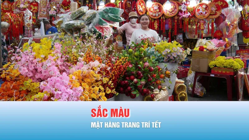 Podcast: Hàng trang trí tết "đổ bộ" ngập các tuyến phố