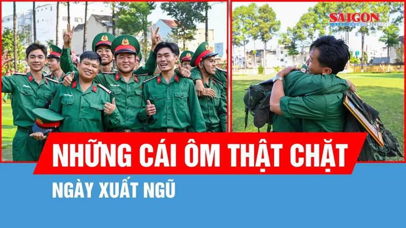 Bộ tư lệnh TPHCM tiễn 1.249 quân nhân xuất ngũ năm 2026