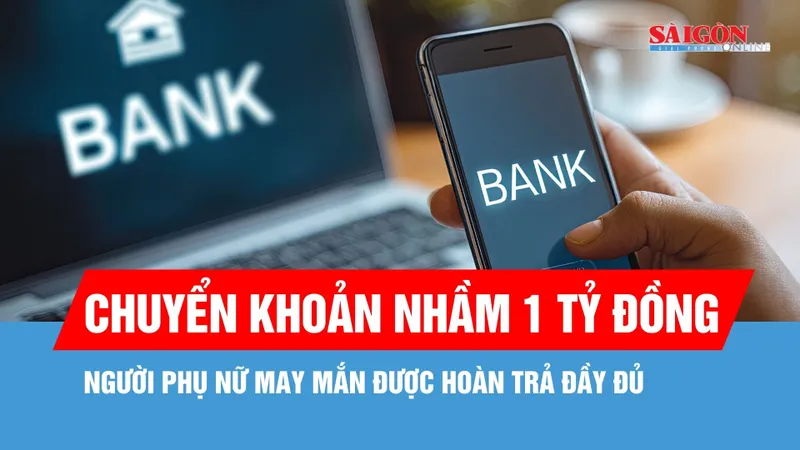 Công an xã hỗ trợ người dân nhận lại 1 tỷ đồng chuyển khoản nhầm