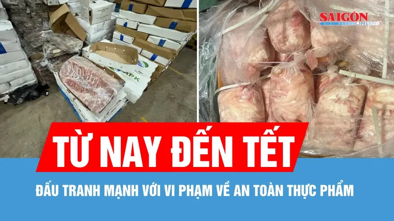 Năm 2025, xử lý hình sự 391 bị can liên quan tới an toàn thực phẩm