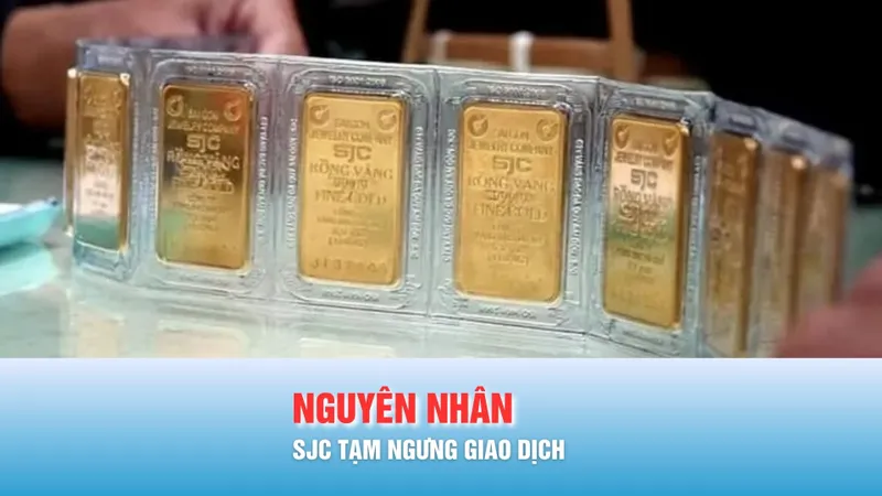 Podcast bản tin trưa 31-1: Vì sao SJC tạm ngưng giao dịch vàng miếng và vàng nhẫn tại TPHCM?