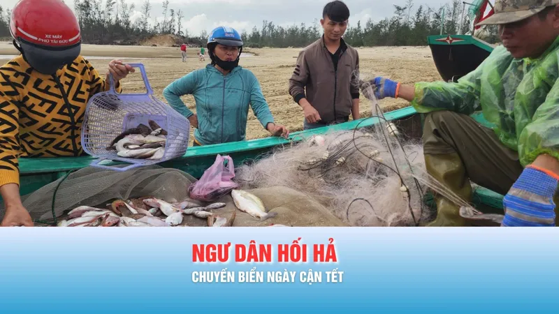 Podcast bản tin trưa 14-2: Ngư dân hối hả chuyến biển ngày cận tết