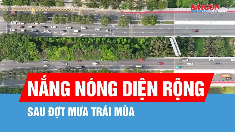 Nam bộ sắp có mưa trái mùa, sau đó nắng nóng diện rộng
