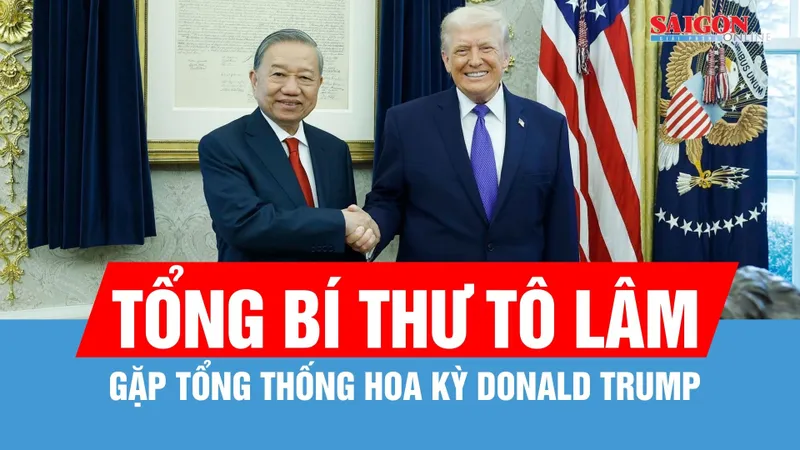 Tổng Bí thư Tô Lâm gặp Tổng thống Hoa Kỳ Donald Trump