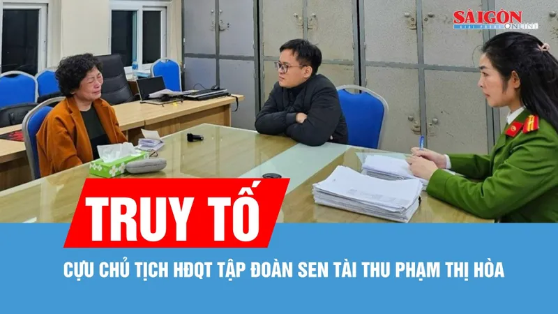 Truy tố cựu Chủ tịch HĐQT Tập đoàn Sen Tài Thu Phạm Thị Hòa