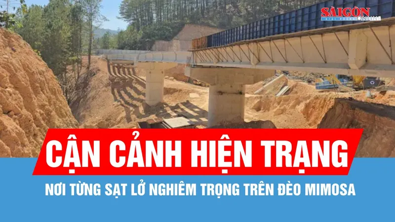 Điểm sạt lở nghiêm trọng trên đèo Mimosa bây giờ ra sao?