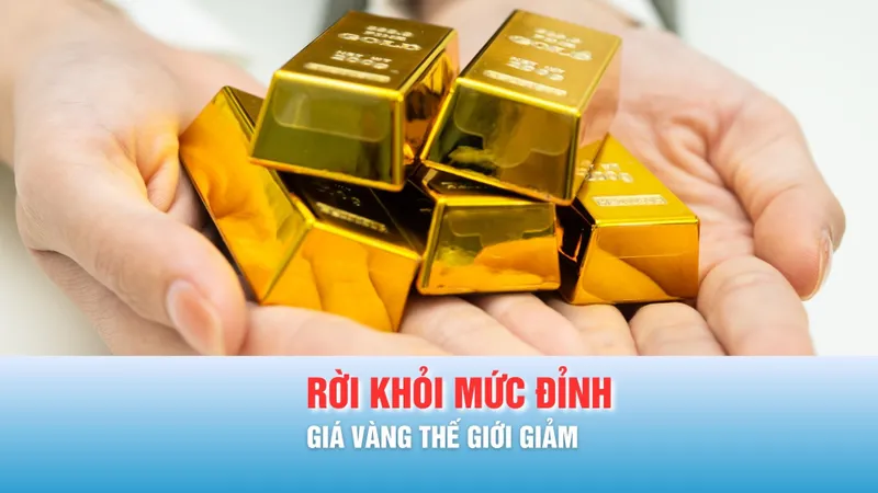Podcast bản tin chiều 24-2: Chuyên gia nhận định nguyên nhân giá vàng thế giới giảm