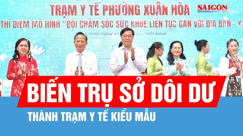 TPHCM biến trụ sở dôi dư thành trạm y tế kiểu mẫu