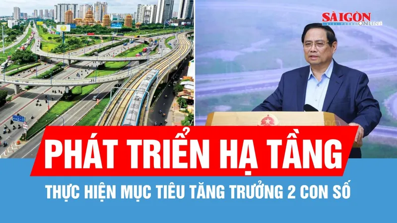 Phát triển hạ tầng, thực hiện mục tiêu tăng trưởng 2 con số 