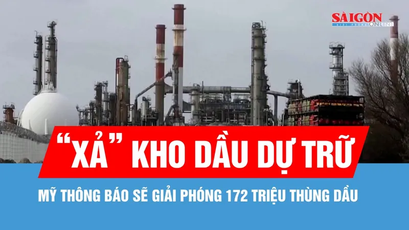 Mỹ, Pháp công bố kế hoạch “xả” kho dầu dự trữ